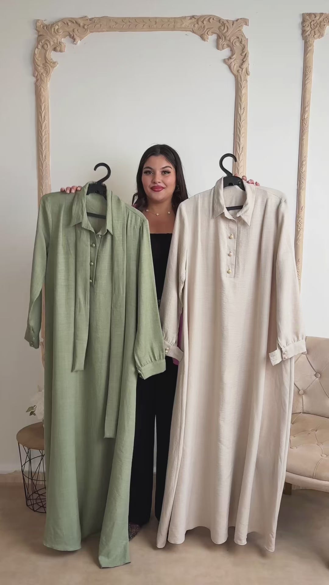 Robe lin longue